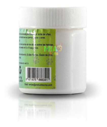 Imagen 5 de 6 de Quick Stop Polvo Hemostático 15g Detiene Sangrado De Uñas