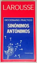 Comprar Larousse Diccionario Práctico De Sinónimos Antónimos Cj-05