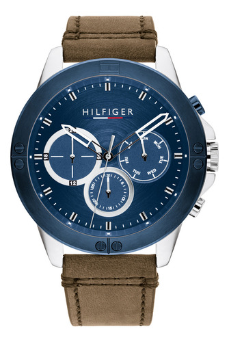 Reloj Tommy Hilfiger Harley Hombre Color Marrón 1791895 - S007