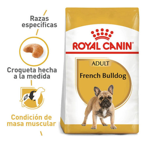 Alimento Para Perro - Royal Canin Bulldog Frances 3 Kg