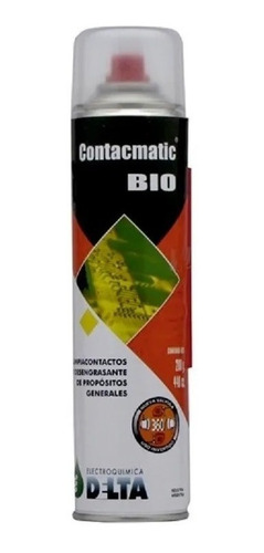 Limpiador De Contactos Electronicos Contacmatic Bio 440cc