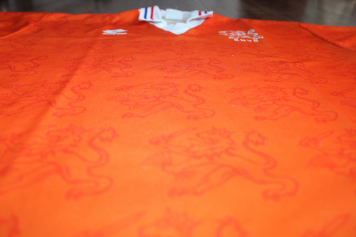 Camiseta Países Bajos Holanda 1994 Titular Lotto Talle L (Usado)