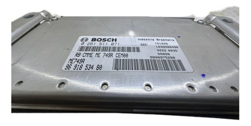 Ecu Peugeot 206 Citroen C3 Me749r / 0261s11071 / 9691853480 (Usado)