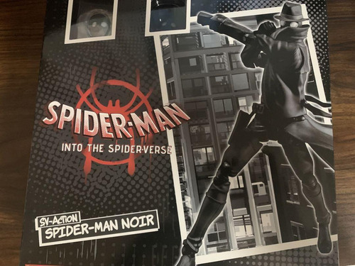 Figura De Acción Sentinel Spider-man Noir Sv Spid, Juguete