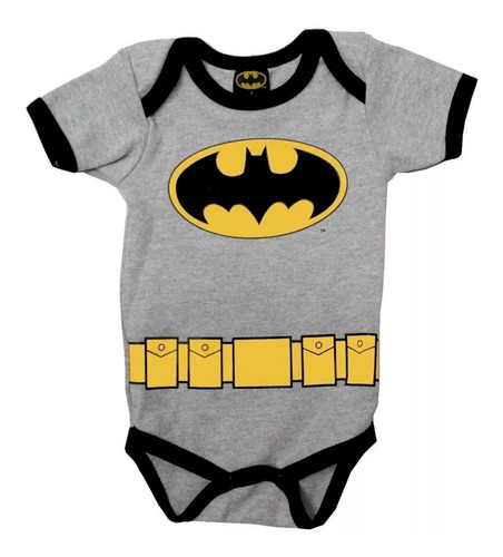 Imagen 6 de 8 de Pañalero Bebe Ropa Dc Comics Superman Batman Set 2 Piezas