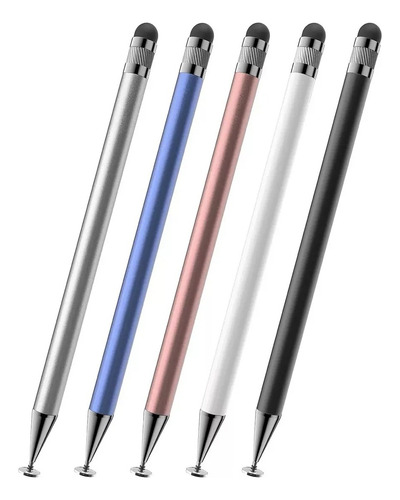 Lápiz Táctil De Tablet Pen 5 Plumas Stylus Optico Capacitivo