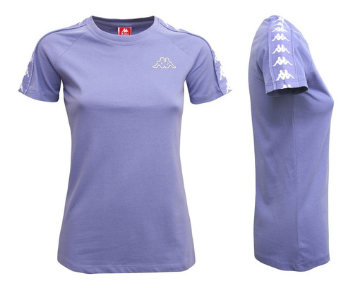 Remera Mujer Slim - Kappa Banda 222 Woen - Violeta