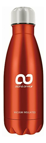 Alpha Armur 12 Oz (350ml) Insulated Water Bottle Double Wall