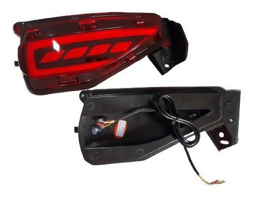 Led Parachoque Trasero Fortuner Dubai 2016-2022 Mica Led