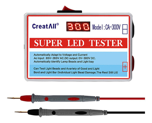 Detector De Tira De Lámpara Prueba Tv Tester Capacitancia He