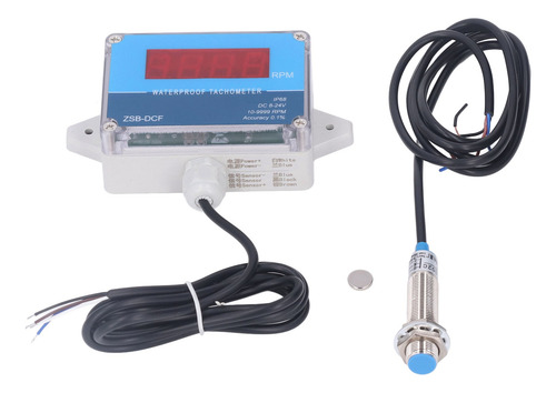 Sensor De Tacómetro Rpm, Medidor De Velocidad, Ip68, Led A P