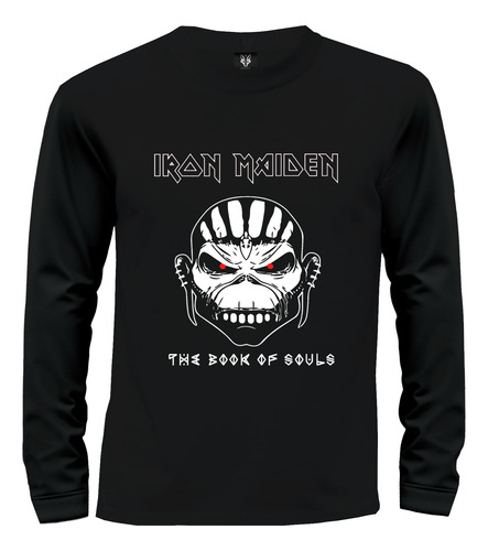 Camiseta Camibuzo Rock Metal Iron Maiden The Book Of Souls