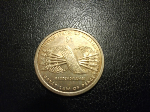Moneda 1 Dólar Serie Nativos Americanos 2010. Sacagewea.ee