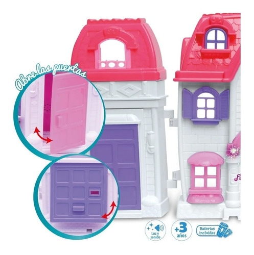 Casa Para Muñecas Mansión Familiar