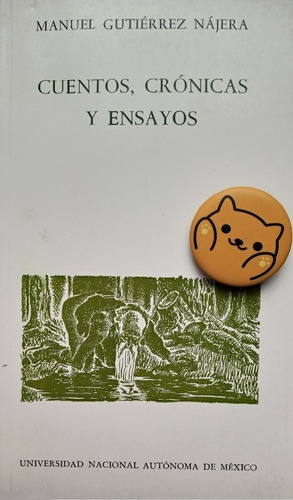 Libro Cuentos, Crónicas Y Ensayos No 20 Nájera 110g3