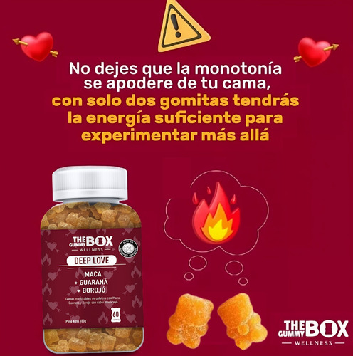 The Gummy Box Deep Love Estimulante Sex Afrodisiaco Borojo 2