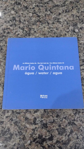 Livro Água Water Agua - Mário Quintana