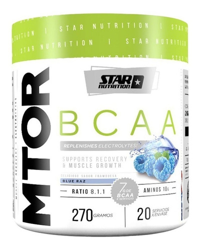 Mtor Bcaa Evolution Star Nutrition  