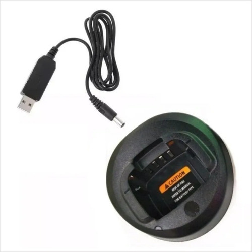 Cargador Para Radios Motorola Ep350, Ep-350, Ep350mx Usb 5v