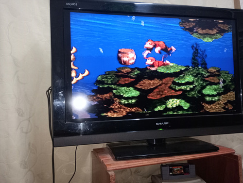 Donkey Kong Country Dkc En Caja Para Super Nintendo, Repro