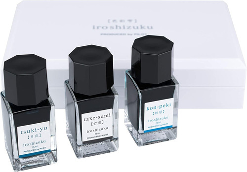 3 Mini Tintas Iroshizuku Para Pluma Bolígrafo Fuente Pilot