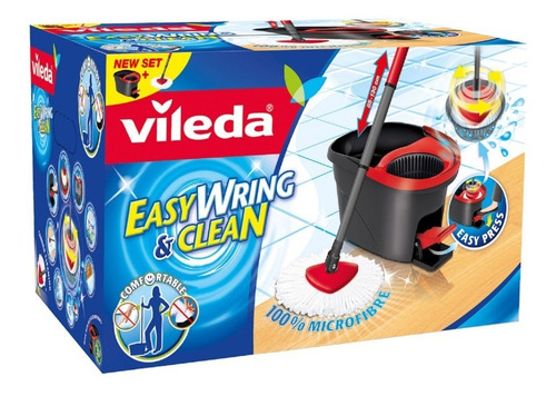 Balde Easy Wring Vileda Pedal Centrifugo Y Mopa