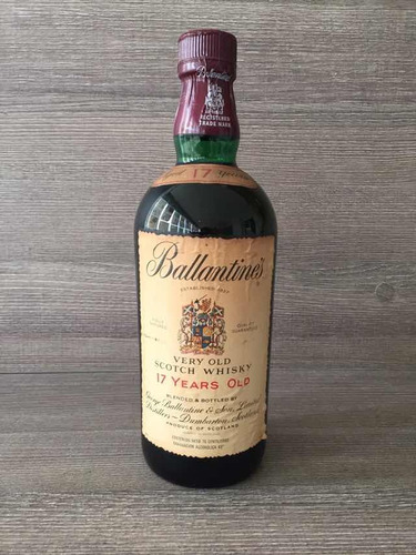 Whisky Ballantines 17 Anos 1980s Original Colecionador