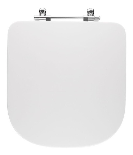 Assento Sanitário Antibacteriano Quadra Branco P/ Vaso Deca