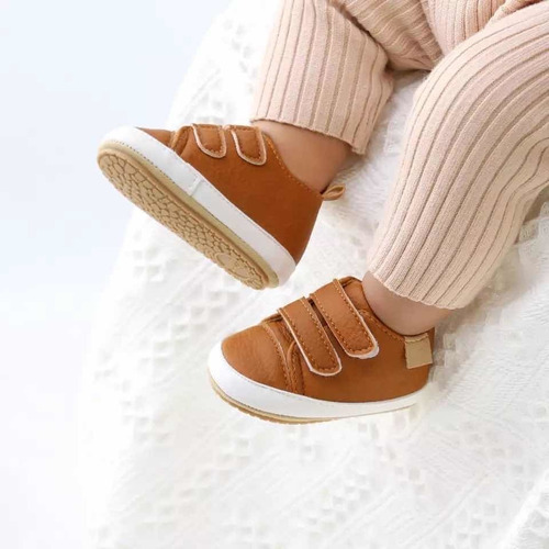 Imagen 3 de 5 de Zapatilla Ergonómica Ecocuero Café
