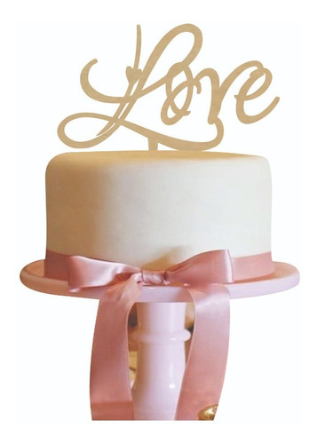 Letrero Para Pasteleria Love Amor Topper Cake Art903