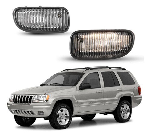 Uego Luz Antiniebla Para Jeep Grand Cherokee Juego Par Lente