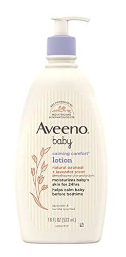 Aveeno Baby Calming Comfort Loción Hidratante Con Aromas Re