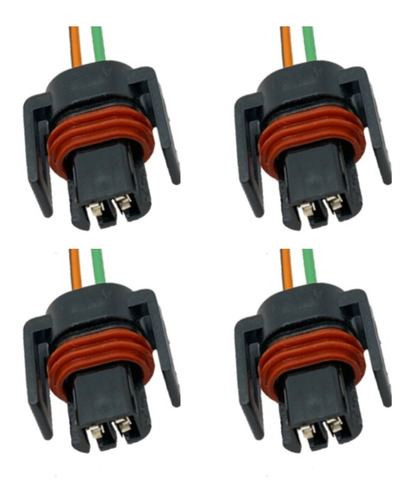 Conector Arnes Inyector Cavalier S10, Chevy Tbi (4 Pcs)