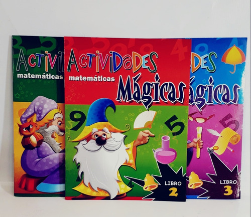 Imagen 1 de 1 de Libro Actividades Magicas Matematicas