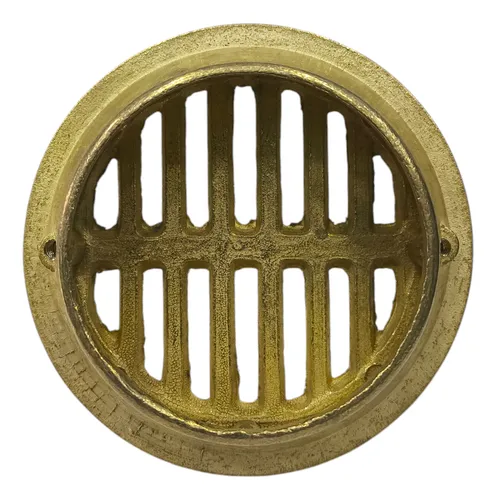 Rejilla Redonda 3 Pulgada Bronce