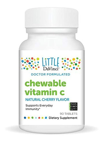 Little Davinci - Vitamina C Masticable, Vitamina C 300 Mg Pa
