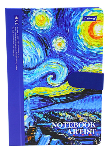 1 Libreta A5cuaderno Económico Profesional Van Gogh Escolar