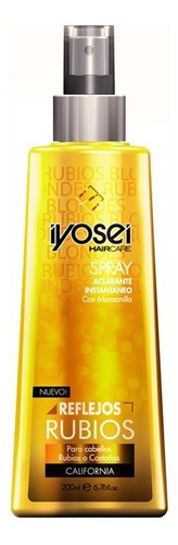 Spray Aclarante Instantaneo Reflejos Rubios Iyosei X200ml