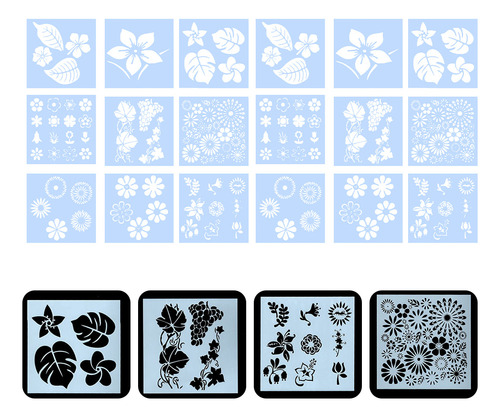 Plantilla De Dibujo Con Forma De Flor Recortada En Forma De