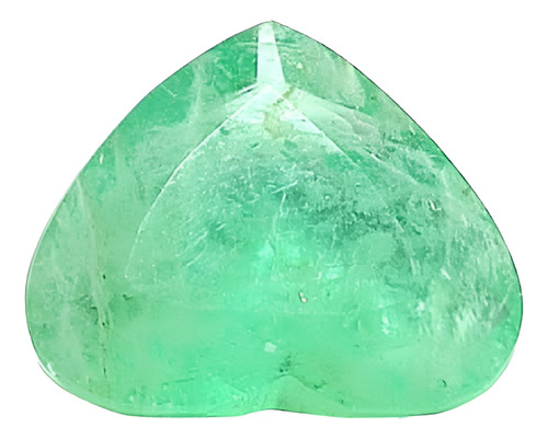 Esmeralda Lapidada, Legitima Lapidação Coração, 10.4 Cts