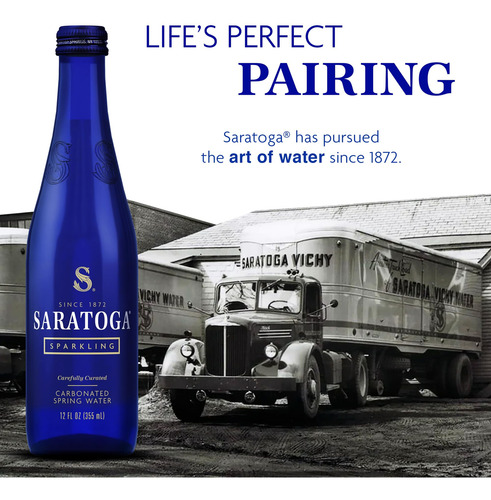 Botella De Agua Sparkling Spring Pet 473 Ml Paquete De 6