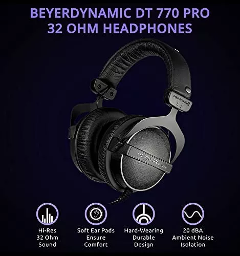 Beyerdynamic DT-770 Pro 32 Ohm auriculares de estudio