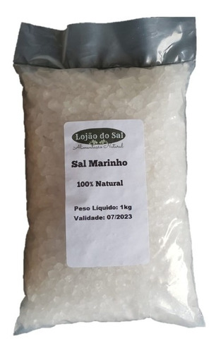 Faça O Seu Próprio Sal Integral Com Sal Grosso In Natura 1kg