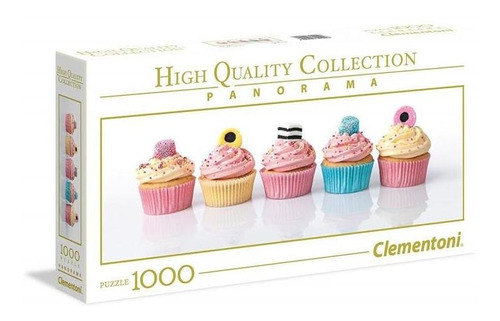 Puzzle Clementoni 1000 Piezas High Quality Cupcakes