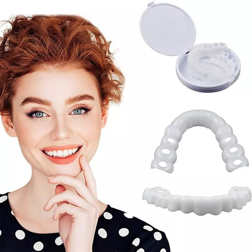 Dentadura De Polietileno 0, Snap On Smile Superior E Inferio