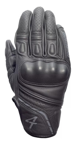 Guantes 4 Four Stroke Forge Cuero Protecciones Moto Rpm764