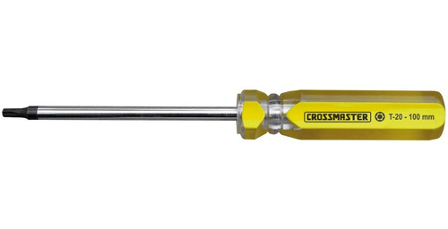 Destornillador Torx T20 Acrilico Con Hueco Crossmaster Nuevo