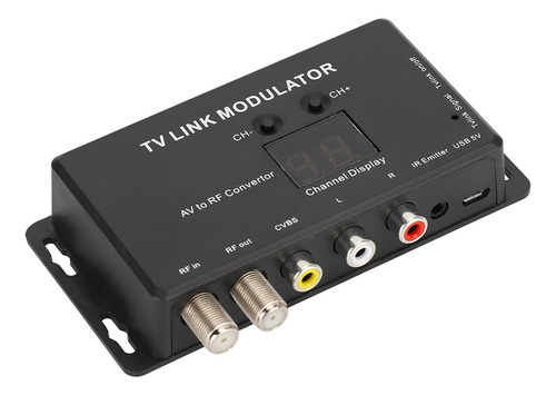 Modulador Tm70 Uhf Tv Link Convertidor Av A Rf Extensor Ir