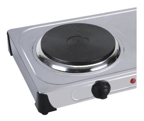 Imagen 2 de 2 de Anafe eléctrico Westinghouse WH-HP2200SSD plateado 220V