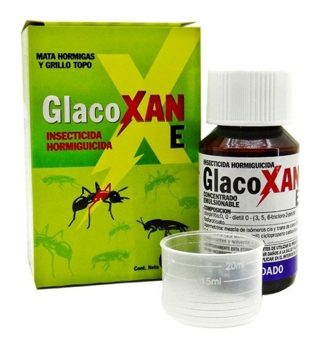 Glacoxan E Insecticida Hormiguicida Grillo Topo 60cc